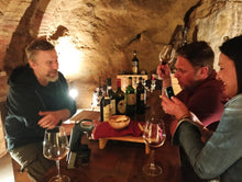 Load image into Gallery viewer, SIENA WINE TASTING IN A MEDIEVAL CAVE