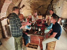 Load image into Gallery viewer, SIENA WINE TASTING IN A MEDIEVAL CAVE